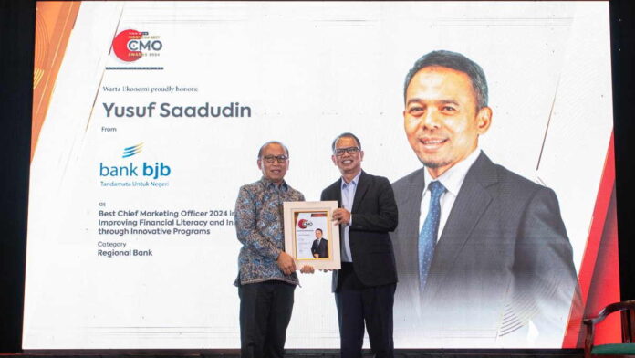 bank bjb Raih Indonesia Best CMO Award 2024