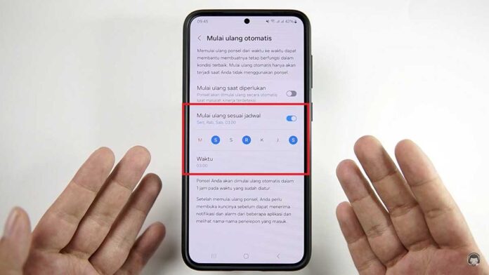 Auto Restart Samsung, Berikut Cara Menggunakannya