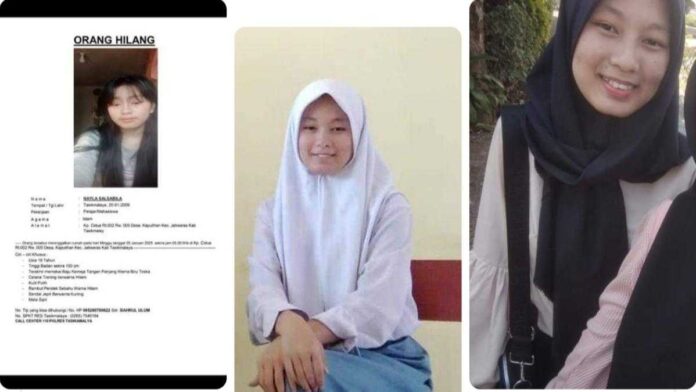 Gadis Tasikmalaya hilang