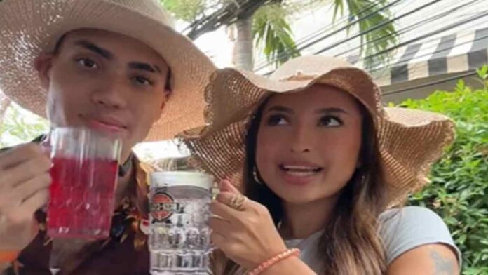 Jennifer Coppen Jalan Bareng Aisar Khaled,