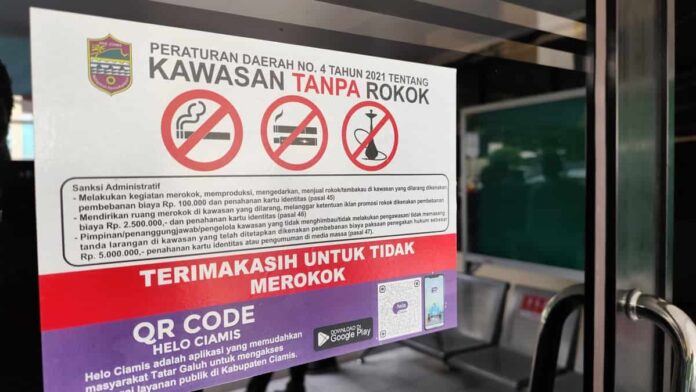 ASN Merokok di Ciamis