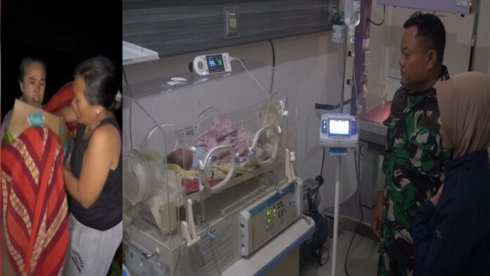 Penemuan bayi di dalam kardus menggegerkan warga Sumedang