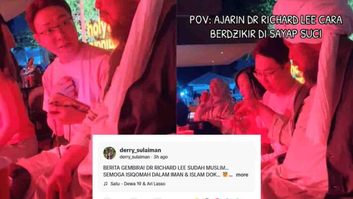 Richard Lee Masuk Islam