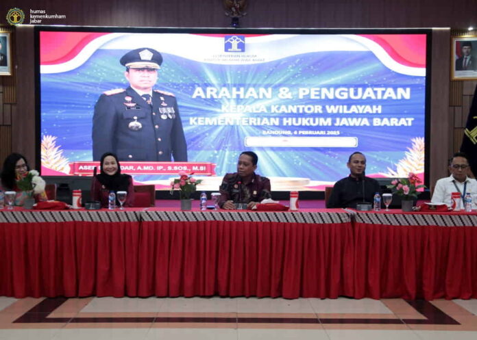 Pegawai Kemenkum Jabar