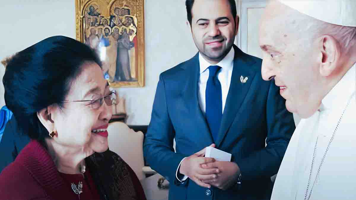 Megawati dan Paus Fransiskus Bahas Pemanasan Global dalam Pertemuan di Vatikan