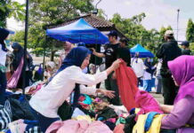 Bazar Pakaian Murah Ramadan di Kota Banjar