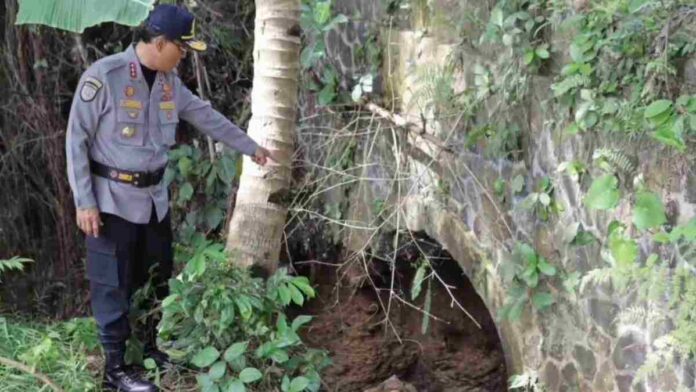 Bupati Ciamis jembatan rusak