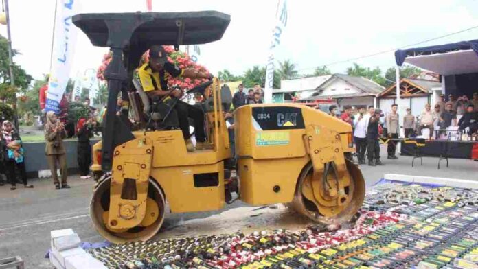 Miras ilegal Pangandaran