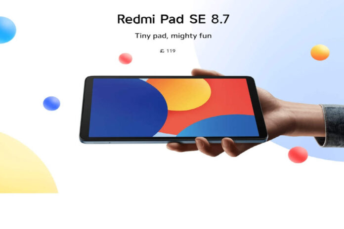 Redmi Pad SE 8.7 Rilis Tanggal 25 Maret 2025, Baterai Jumbo