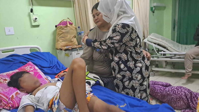 Tangan Bocah SD di Tasikmalaya diamputasi