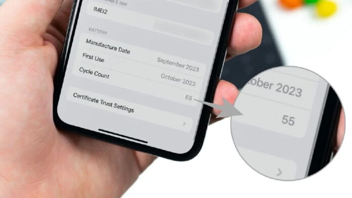 Cara Cek Cycle Count Baterai iPhone, Hitungan Siklus Isi Daya