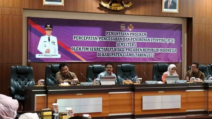 Evaluasi Program Percepatan, Pencegahan dan Penurunan Stunting di Ciamis
