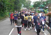 Keseruan Komunitas Sumedang Walkers Jelajahi Mata Air Sirah Cipelang