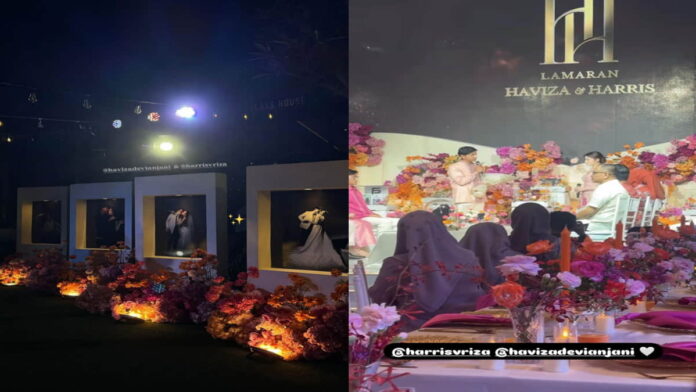Lamaran Harris Vriza dan Haviza Devi, Momen Manis Menuju Pelaminan
