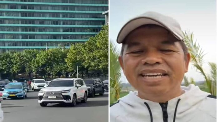 Mobil Lexus Dedi Mulyadi nunggak pajak