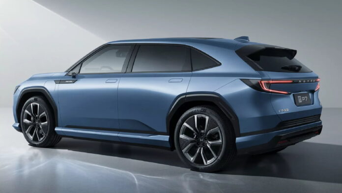 Mobil Listrik Honda P7, Crossover Canggih Masa Kini