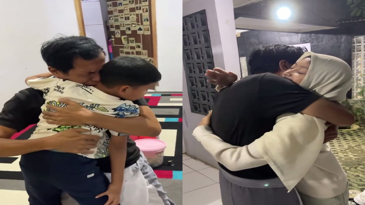 Momen Haru Pertemuan Kiwil dengan Anak-Anaknya Saat Lebaran 2025