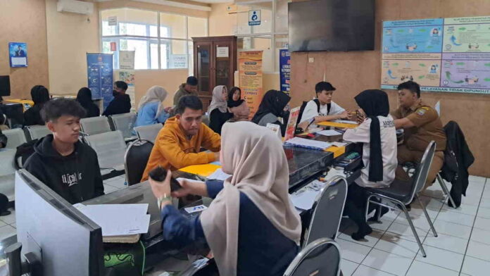 Pasca Lebaran, Pemohon AK 1 ke Disnaker Ciamis Meningkat