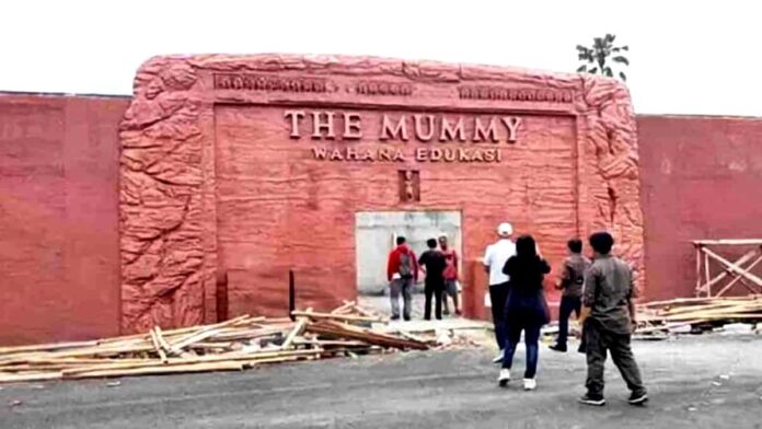 Proyek wisata The Mummy WBP Kota Banjar