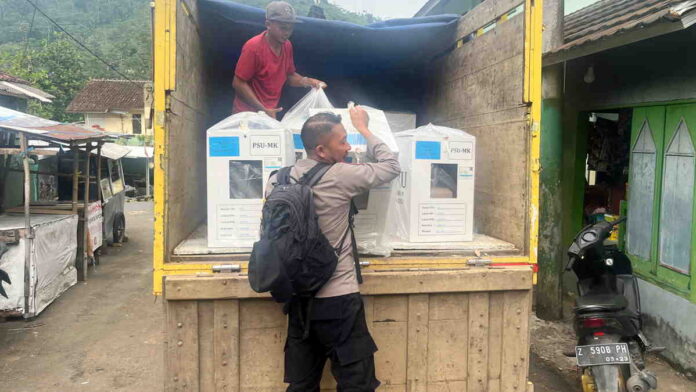 Ratusan Anggota Polres Garut Digeser ke Pemungutan Suara Ulang Tasikmalaya