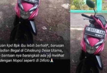 Warga Ciamis Jadi Korban Pencurian Motor Modus Pura-pura Antar Surat Undangan Pernikahan