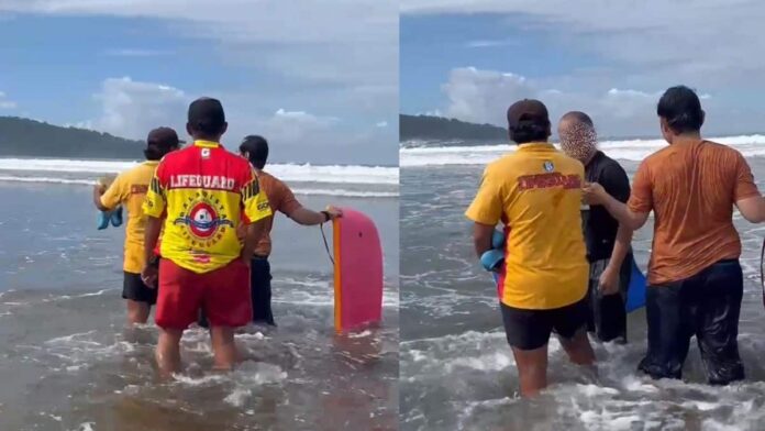 Wisatawan cekcok dengan petugas Balawista Pantai Pangandaran