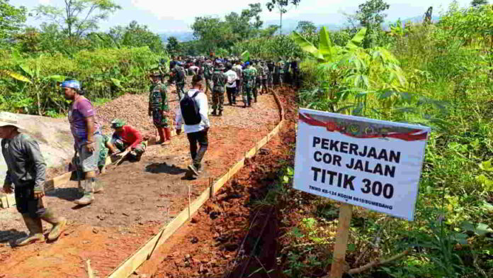 TMMD ke-124 di Sumedang