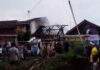 Satu Rumah Hangus Terbakar