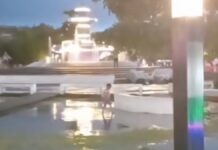 Alun-Alun Ciamis Banjir viral di media sosial