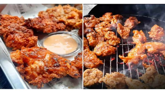 Ayam goreng asap pertama di Ciamis
