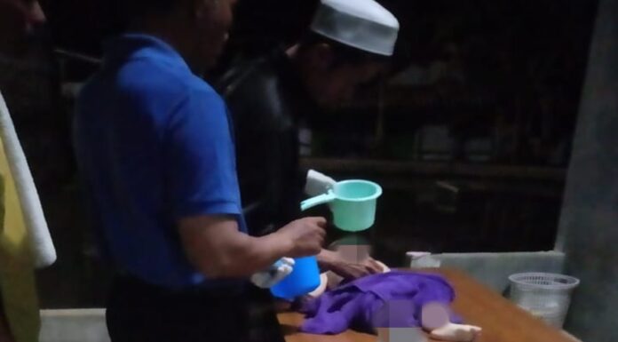 Balita tenggelam di Kolam Kawali Ciamis