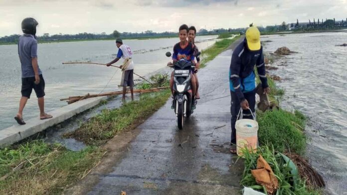 Banjir di Paledah dan Maruyungsari Pangandaran