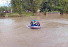 Belum Ditemukan, Proses Pencarian Pemuda yang Tenggelam di Sungai Cikidang Tasikmalaya Berlanjut Besok