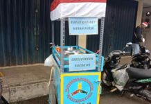 Bubur Kabinet Merah Putih Haji Uding Pasar Galuh Kawali Ciamis
