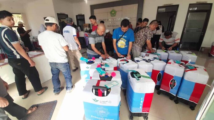 Calon Jemaah Haji Kota Banjar Mulai Kumpulkan Koper, Ada yang Diberi Tanda Khusus