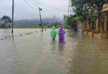 Debit Air Sungai Citanduy Naik, Ratusan Rumah di Kertaharja Ciamis Terendam Banjir