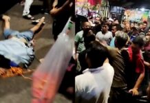 Diduga maling motor di Pasar Kota Banjar