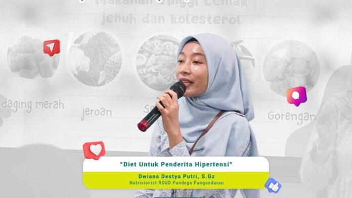 Hari Hipertensi Sedunia, RSUD Pandega Edukasi Diet Sehat bagi Penderita Darah Tinggi