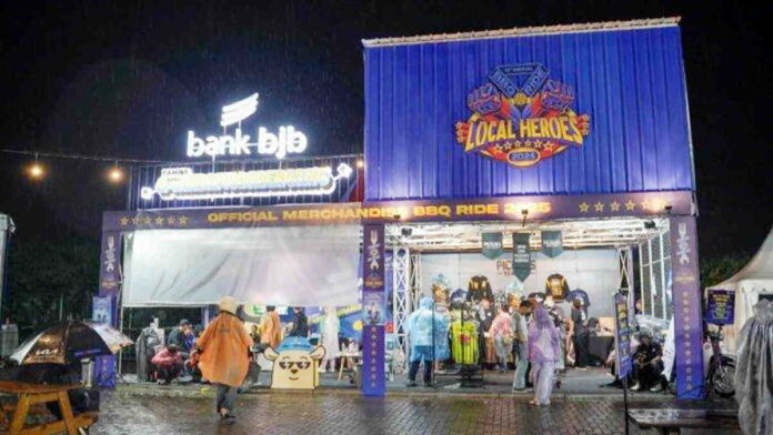 Jadi Mitra BBQ Ride 2025 Local Heroes di Bandung, bank bjb Bikin Acara Lebih Meriah dan Ramai