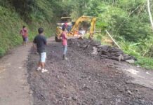 Jalan Cimaragas-Cidolog CIamis Amblas