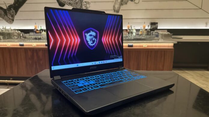 MSI Cyborg 14 A13VF, Laptop Gaming Futuristik dengan Performa Tangguh