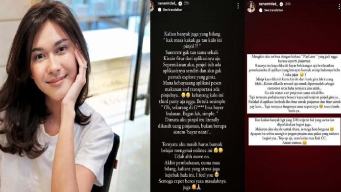 Nana Mirdad Dapat Teror Debt Collector, Ternyata Gara-gara Paylater