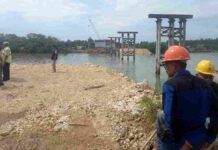 Pembangunan Jembatan Sodongkopo Pangandaran Dilanjutkan