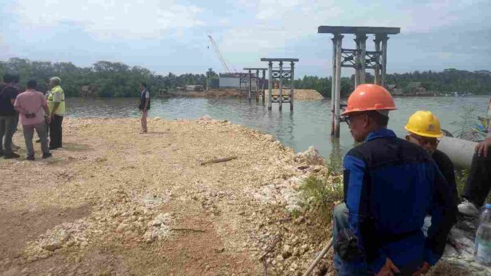 Pembangunan Jembatan Sodongkopo Pangandaran Dilanjutkan