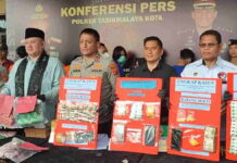 Polres Tasikmalaya Kota Ringkus 7 Tersangka Pengedar Obat-obatan Terlarang, Ribuan Butir Barang Bukti Diamankan