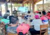 Pedagang pasar wisata Pangandaran