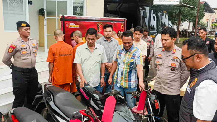 Polisi Ciduk 8 Pelaku Kejahatan di Sumedang Selama Operasi Pekat II Lodaya 2025