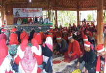 Ratusan Ikhwan TQN Suryalaya Sirnarasa Ikuti Manaqib di Agrowisata Cibungureun Leuwi Keris Ciamis