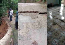 Pergerakan Tanah di Ciakar Ciamis, 150 Rumah Warga dan Madrasah hingga Infrastruktur Jalan Terancam