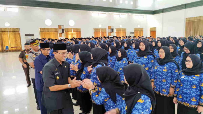 Saat Lantik PPPK dan CPNS Baru, Bupati Sebut 10 ASN Pemkab Ciamis Diberhentikan dalam 5 Tahun Terakhir